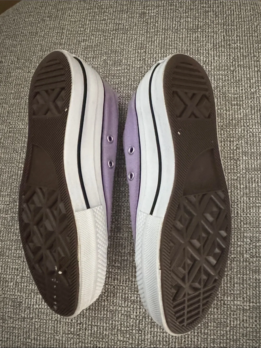 Converse platform Lavender Low Top All Star Sneakers